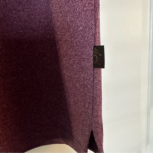 Greg Norman for Tasso Elba Five Iron PlayDry Polo Shirt Men’s Size L – Purple - Picture 2 of 10